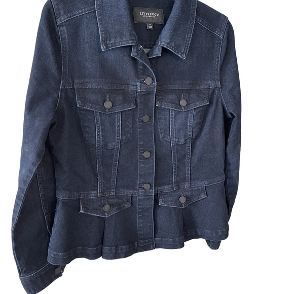 Liverpool Jeans Company Dark Blue Jean Jacket - Picture 5 of 10